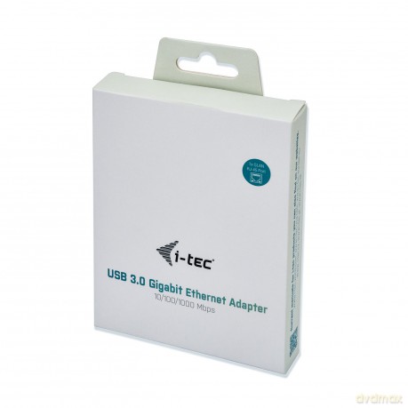 USB 3.0 adapter Metal Gigabit Ethernet, 1x USB 3.0 do RJ45 10/100/1000 Mbps