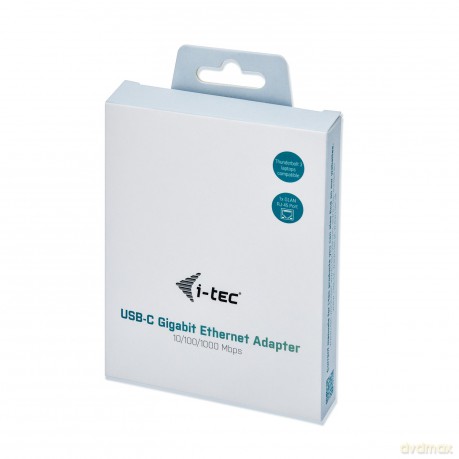 USB C adapter Metal Gigabit Ethernet, 1x USB-C do RJ-45