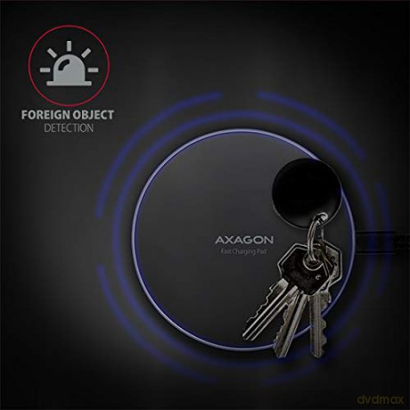 WDC-P10T Cienka bezprzewodowa podkładka szybkiego ładowania QI 5/7.5/10 W, micro USB