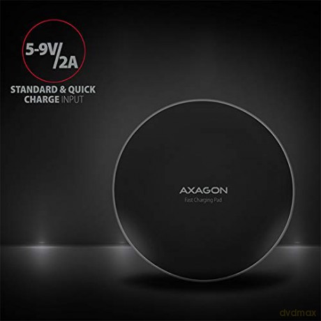 WDC-P10T Cienka bezprzewodowa podkładka szybkiego ładowania QI 5/7.5/10 W, micro USB