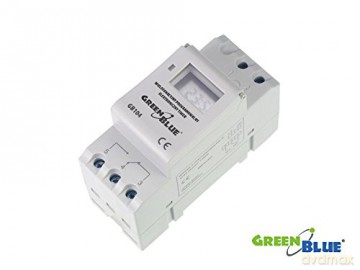 Włącznik czasowy- timer cyfrowy na szynę DIN GB104 16 programów max 240 programów