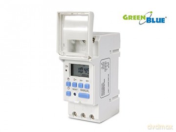 Włącznik czasowy- timer cyfrowy na szynę DIN GB104 16 programów max 240 programów