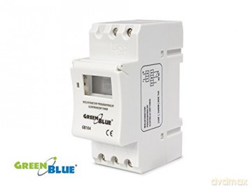 Włącznik czasowy- timer cyfrowy na szynę DIN GB104 16 programów max 240 programów