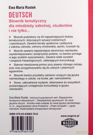 Deutsch. Słownik tematyczny [KSIĄŻKA]