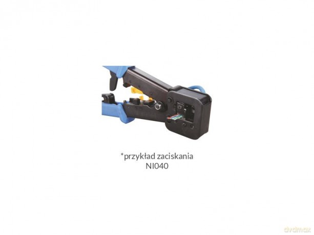 Wtyk przelotowy RJ45 UTP kat.5e (op. 100 szt)