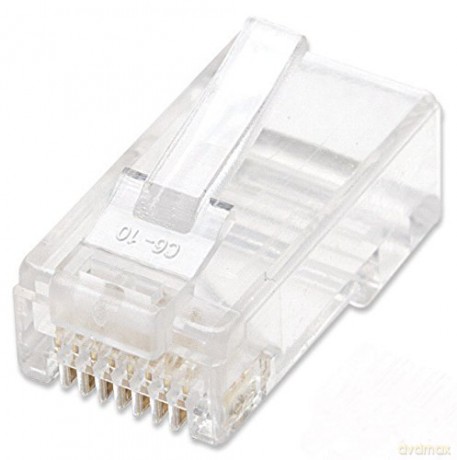 Wtyk RJ45 8P/8C UTP Cat.5e/linka 100szt
