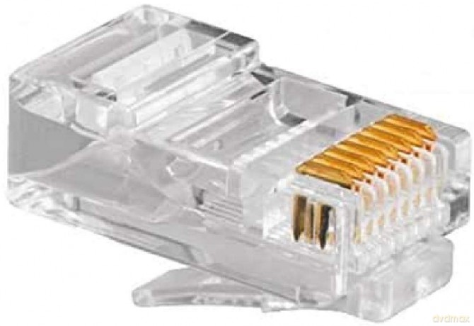 Wtyk sieciowy RJ45 30U 100 sztuk