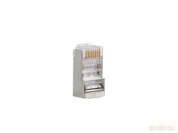 Wtyk sieciowy RJ45 8P8C kat.5E FTP (20szt) do linki i do drutu