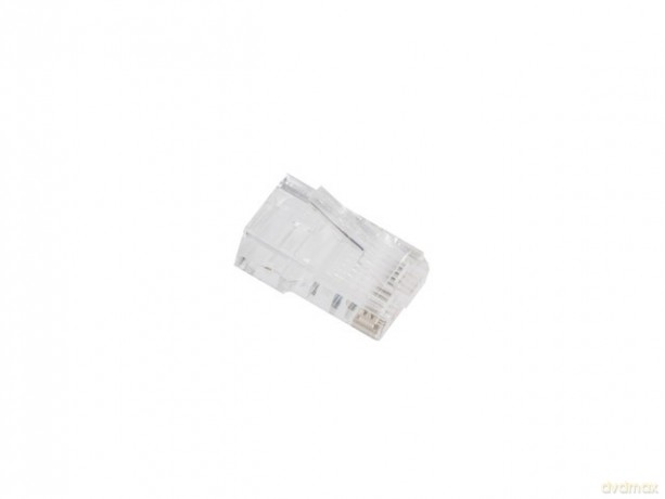 Wtyk sieciowy RJ45 8P8C kat.5E UTP (100szt) do linki i do drutu