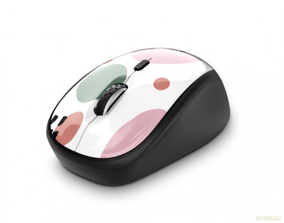 YVI WIRELESS PINK CIRCL ES mysz komputerowa
