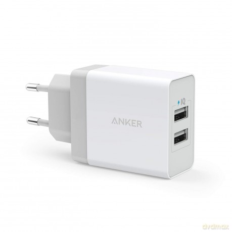 Zasilacz 2xUSB 24 W czarny