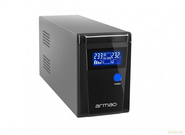 Zasilacz awaryjny Armac Line-In 650VA Office Pure Sine Wave LCD 2x230v schuko metalowa obudowa