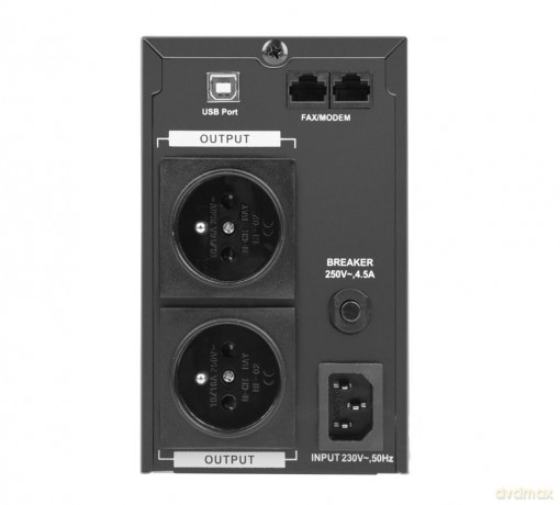 Zasilacz awaryjny Armac Line-In 850VA Office Pure Sine Wave LCD 2X230v PL metalowa obudowa