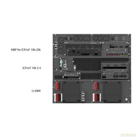 Zasilacz awaryjny FI 10000 ICRE IOT 3/3 On-line 10KVA terminal RJ-45 USB-B RS-232 3/3 bez akumulatora