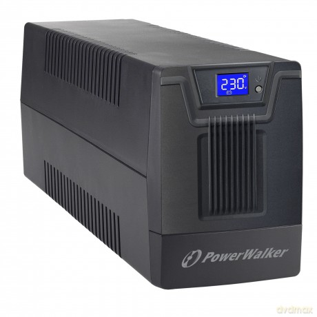 Zasilacz awaryjny Line-In SCL 1000VA 4xSCHUKO 230v, Rj/45 IN/OUT, US, LCD