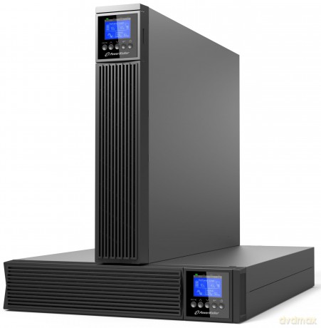 Zasilacz awaryjny On-Line 6kVA RTG PF1, 2x IEC Out + Terminal, USB/RS-232, LCD, Rack 19 cali + baterie