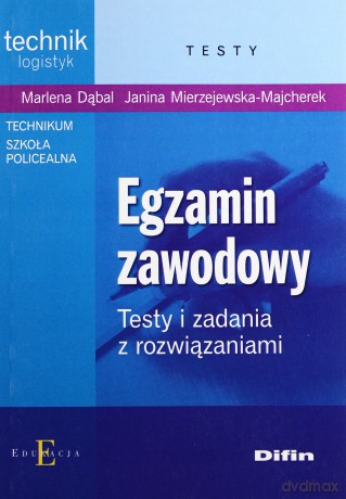 Egzamin zawodowy technik logistyk - testy... [KSIĄŻKA]