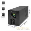 Zasilacz awaryjny UPS | Monolith | 1500VA | 900W | LCD | USB
