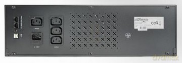 Zasilacz awaryjny UPS 1200VA Line-in 2xC13 2xSchuko USB