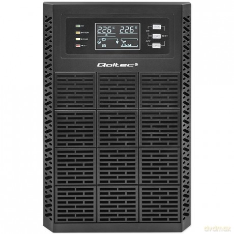 Zasilacz awaryjny UPS 3kVA | 3000W | Power Factor 1.0 | LCD | EPO| USB | On-line