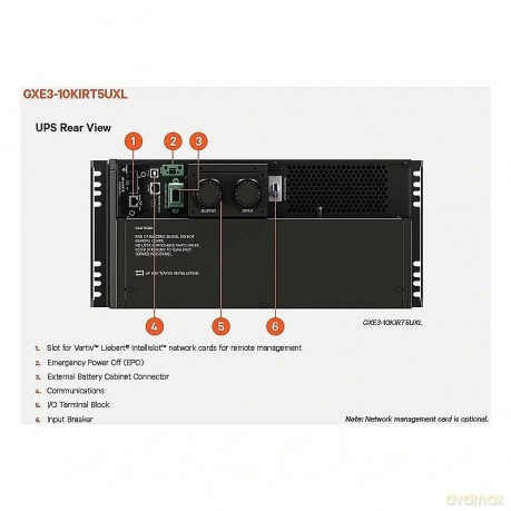 zasilacz awaryjny UPS GXE3-10KIRT5UXL 10000VA/10000W 230V 5U