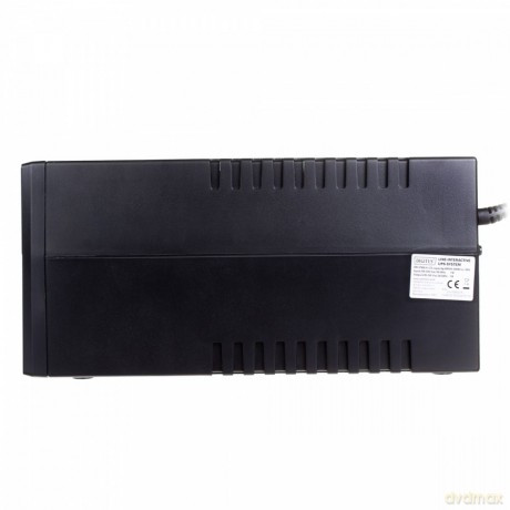 Zasilacz awaryjny UPS Line-Ineractive LCD, 800VA/480W, 1x12V/9Ah, AVR, 2xSCHUKO, USB, RJ11