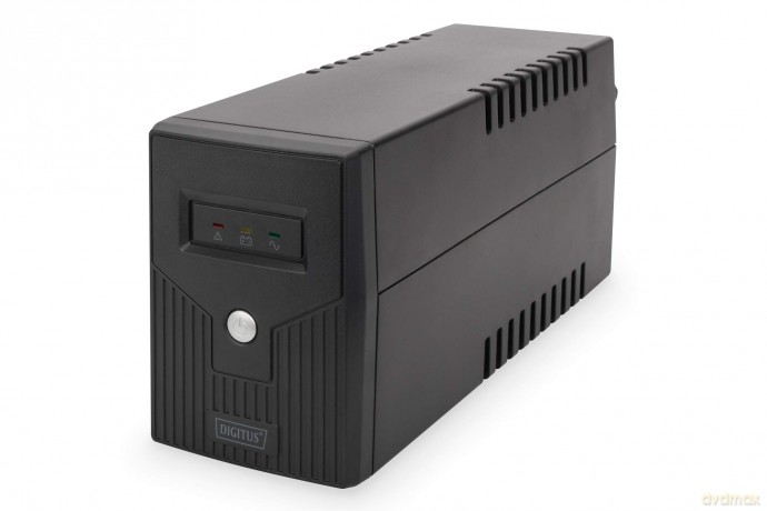 Zasilacz awaryjny UPS Line-Ineractive LED, 600VA/360W, 1x12V/7Ah, AVR, 2xSCHUKO, USB, RJ11