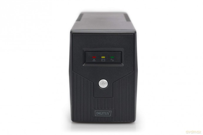 Zasilacz awaryjny UPS Line-Ineractive LED, 600VA/360W, 1x12V/7Ah, AVR, 2xSCHUKO, USB, RJ11