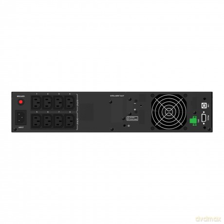 Zasilacz awaryjny UPS Line-interactive 2000VA 8xIEC C13 USB-B EPO LCD 2U