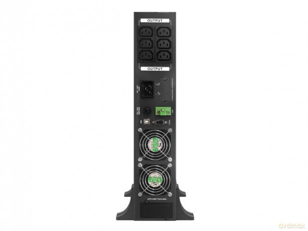 Zasilacz awaryjny UPS On-Line 2000VA LCD Rack 6 x IEC C13 USB-B metalowa obudowa