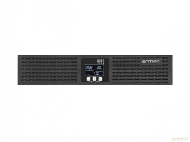 Zasilacz awaryjny UPS On-Line rack 1000VA 4 x IEC C13 USB-B LCD metalowa obudowa