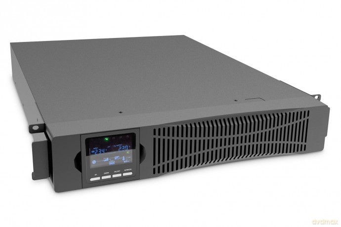 Zasilacz awaryjny UPS Online Rack 19"/Tower, 10kVA/10kW, 2U, bez baterii (moduł baterii DN-170108)