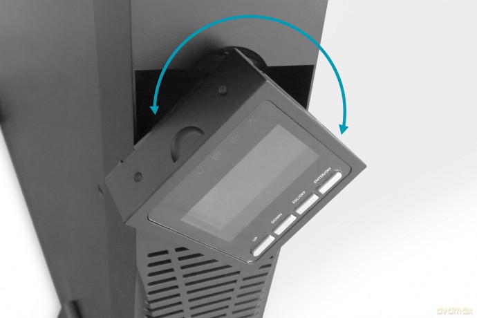 Zasilacz awaryjny UPS Online Rack 19"/Tower, 10kVA/10kW, 2U, bez baterii (moduł baterii DN-170108)