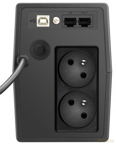 Zasilacz awaryjny UPS POWERWALKER LINE-INTERACTIVE 600VA SCL 2X PL 230V RJ11/45 IN/OUT, USB, LCD
