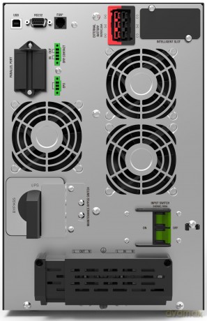 Zasilacz awaryjny UPS POWERWALKER ON-LINE 10000VA TGS PF1 TERMINAL OUT, USB, EPO, LCD, TOWER