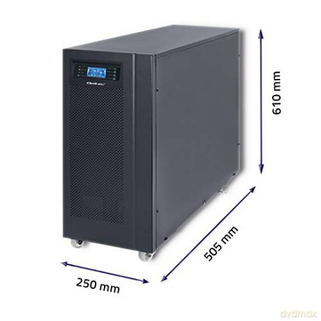 Zasilacz awaryjny UPS, on-line, czysta fala sinusoidalna, 10kVA, 8kW, LCD USB