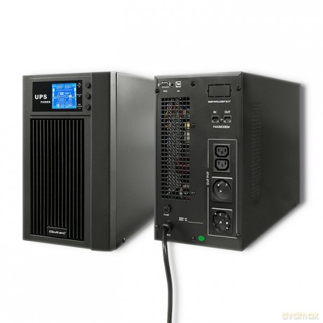 Zasilacz awaryjny UPS, on-line, czysta fala sinusoidalna, 3KVA, 2.4W, LCD, USB