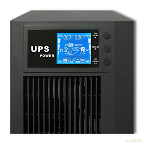 Zasilacz awaryjny UPS, on-line, czysta fala sinusoidalna, 3KVA, 2.4W, LCD, USB
