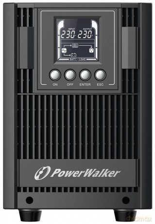 Zasilacz awaryjny VFI 2000 AT on-line 2000VA 4x230V schuko USB-B RS-232 LCD tower EPO