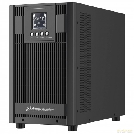 Zasilacz awaryjny VFI 3000 AT on-line 3000VA 4x230V schuko USB-B RS-232 LCD Tower EPO