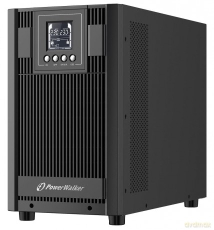Zasilacz awaryjny VFI 3000 AT on-line 3000VA 4x230V schuko USB-B RS-232 LCD Tower EPO
