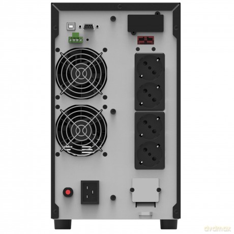 Zasilacz awaryjny VFI 3000 AT on-line 3000VA 4x230V schuko USB-B RS-232 LCD Tower EPO