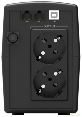 Zasilacz awaryjny VI 600 STL line-interactive 600VA 2x230V schuko USB-B