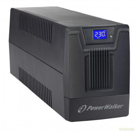 Zasilacz Line-Interactive 1000VA SCL 4xPL 230V, RJ11/45 IN/OUT, USB, LCD