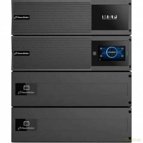 Zasilacz Rack VFI 15000 ICR IOT 3/3 On-line 10KVA terminal RJ-45 USB-B RS-232 3/3