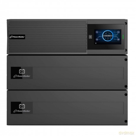 Zasilacz Rack VFI 15000 ICR IOT 3/3 On-line 10KVA terminal RJ-45 USB-B RS-232 3/3
