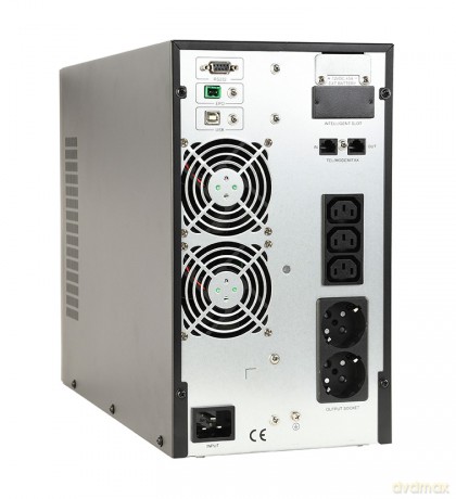 Zasilacz UPS 2000VA On-Line 3xIEC 2xSchuko USB