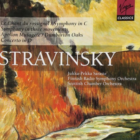 Saraste/Scottish Chamber Orch.: Virgin De V.-Symphony In C/Symphony In 3 [2CD]