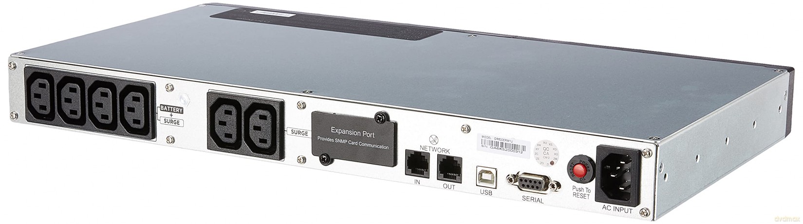 zasilacz UPS OR600ERM1U 600VA/360W/6xIEC/AVR/LCD