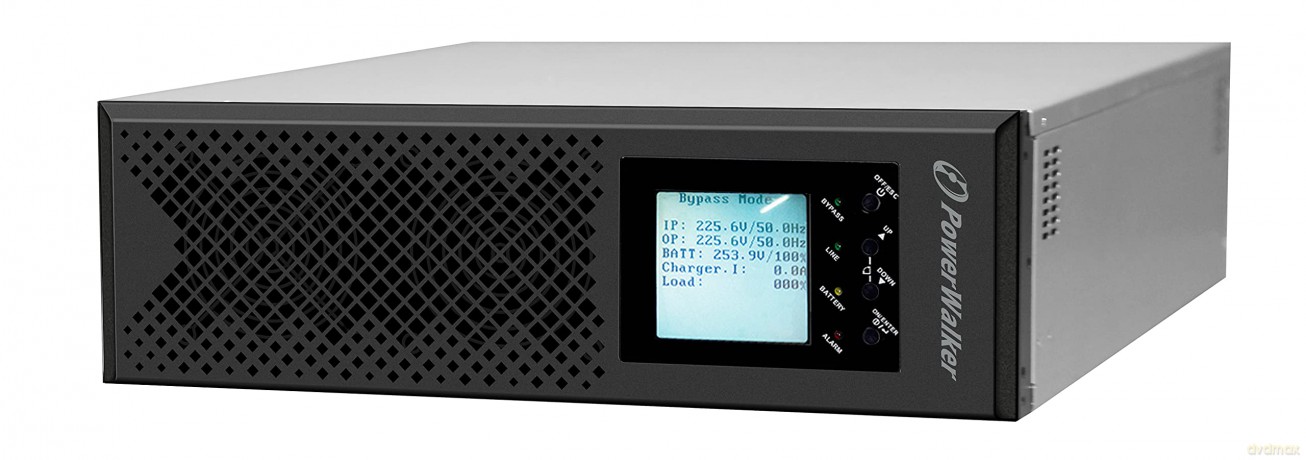 Zasilacz UPS RACK 19 ON-LINE 3/1 FAZY 10 KVA CPH TERMINAL IN/OUT, USB/RS-232, EPO, LCD